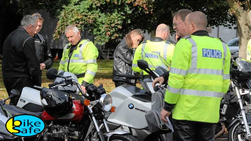 Hampshire Constabulary BikeSafe workshop booking