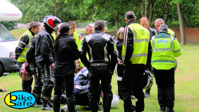 Observed rides with Hampshire BikeSafe