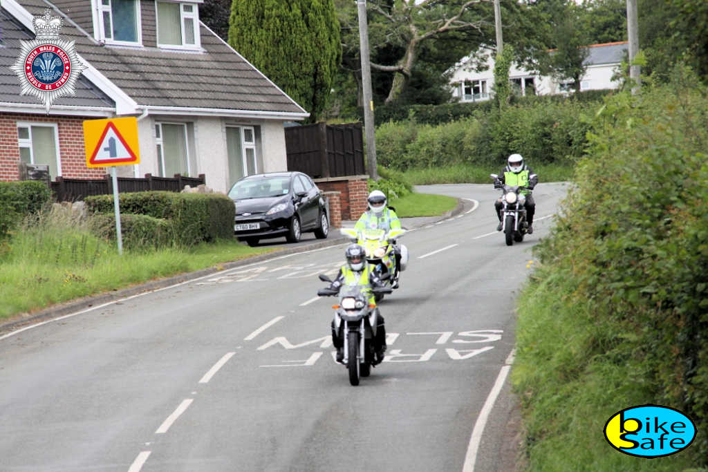 South Wales Police BikeSafe rideout