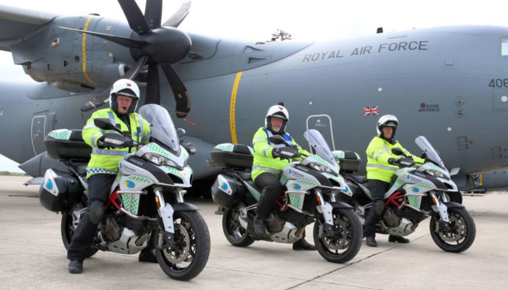 Police BikeSafe for RAF personnel