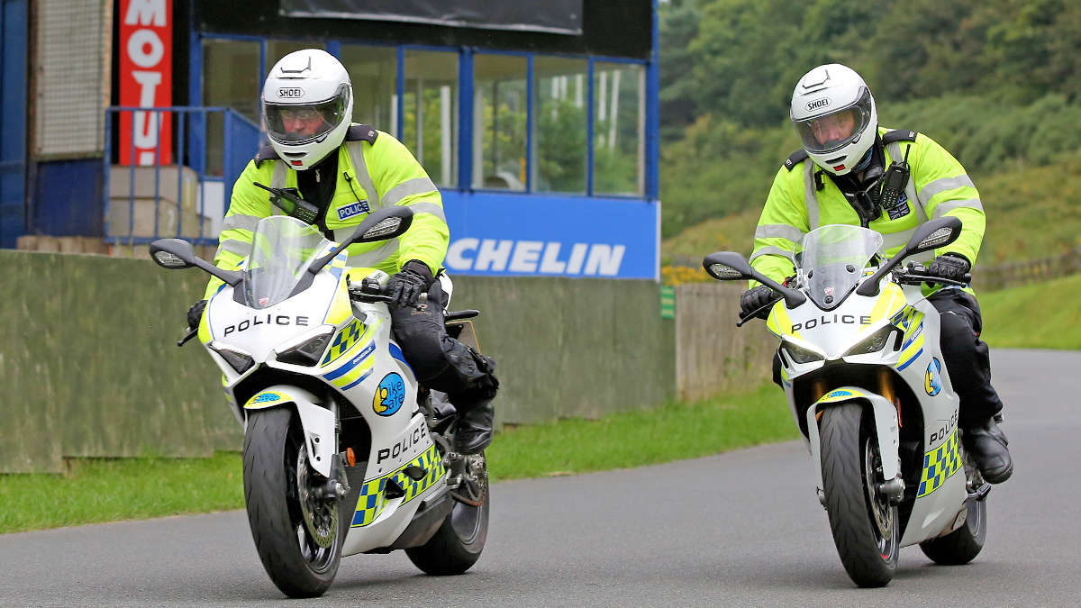 North Yorkshire BikeSafe track day training with Ducati