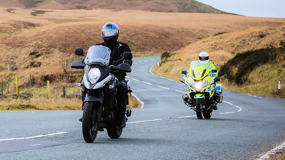 BikeSafe observed ride with Greater Manchester Police