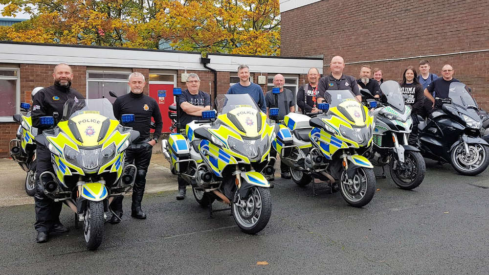 BikeSafe workshop with Greater Manchester Police