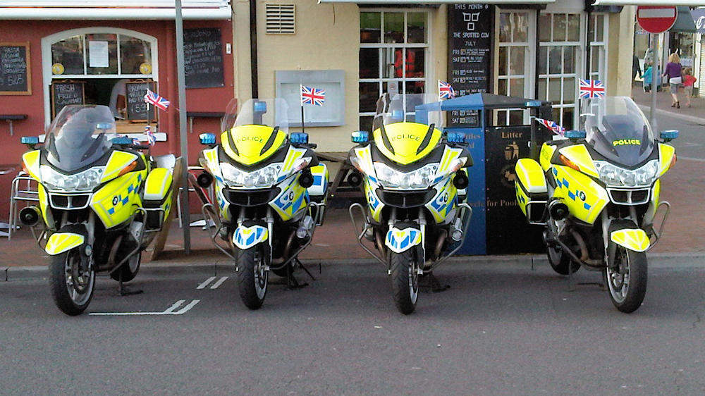 Devon Cornwall Police motorcycles