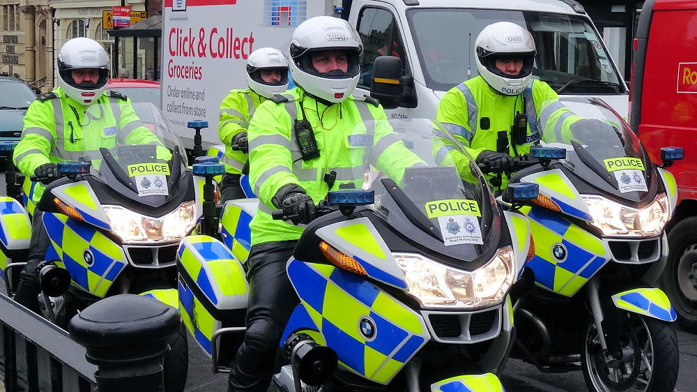 Hertfordshire Police motorcyclists
