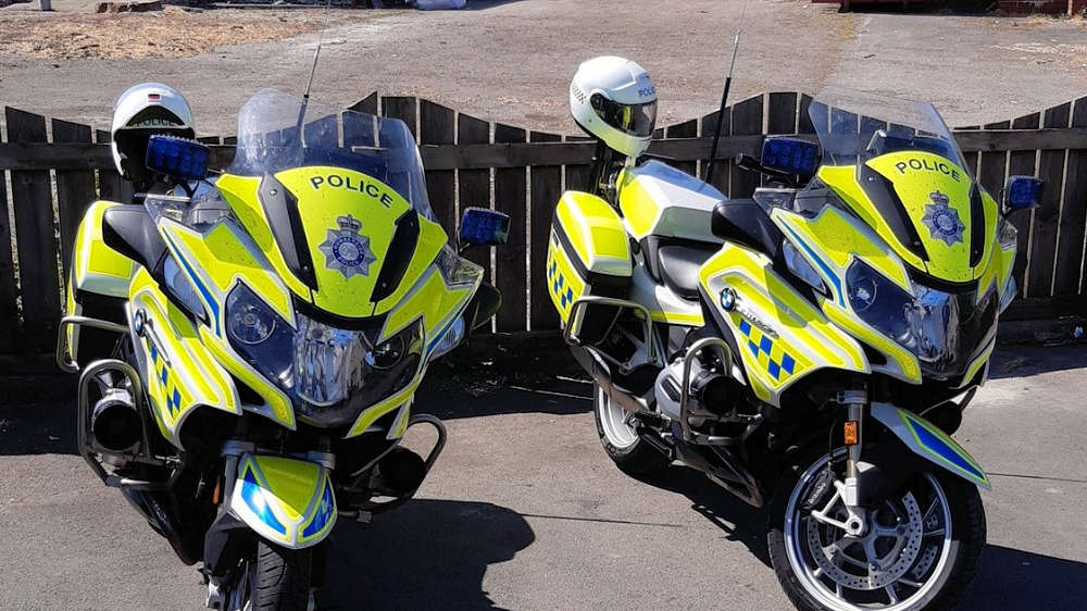 Humberside Police motorcycles