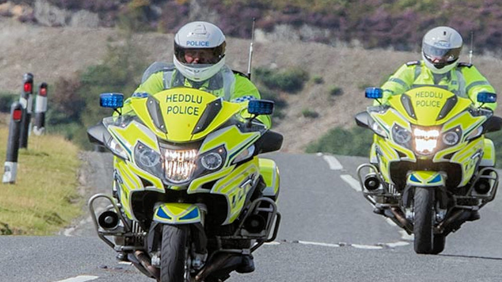 North Wales Police motorcyclist BikeSafe