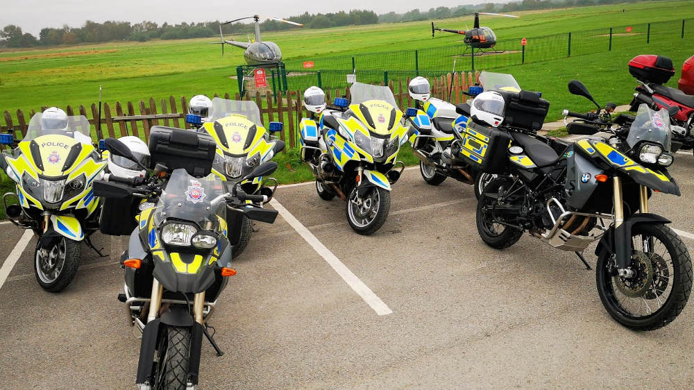 Police motorcycles GMP BikeSafe