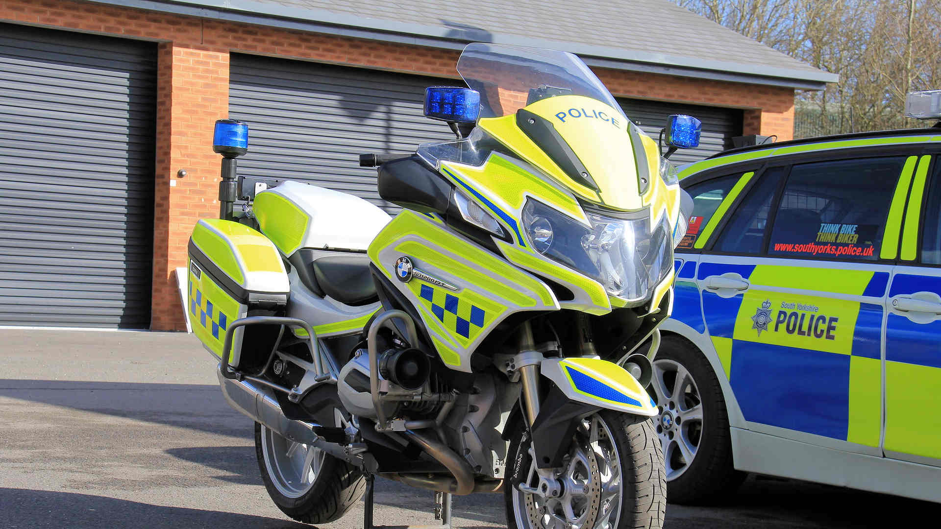South Yorkshire Police motorcycle