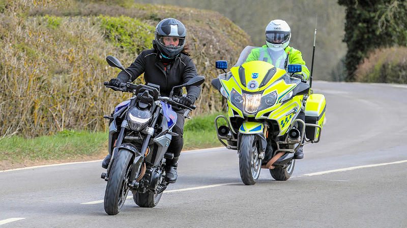 Book a motorcycle skills and safety MOT with Northamptonshire Bikesafe