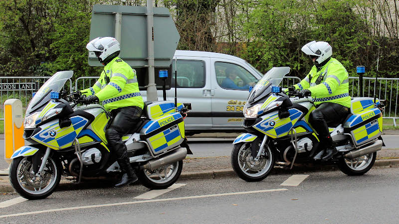 Gloucestershire Police Motorcyclist