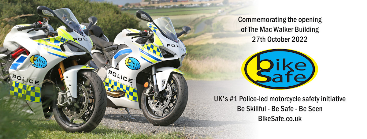 Mac Walker Building – police-led motorcycle safety initiative opens new National Police BikeSafe HQ