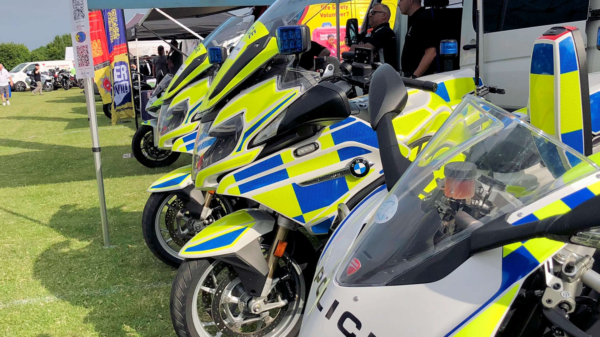 Police motorcyclists Hertfordshire BikeSafe