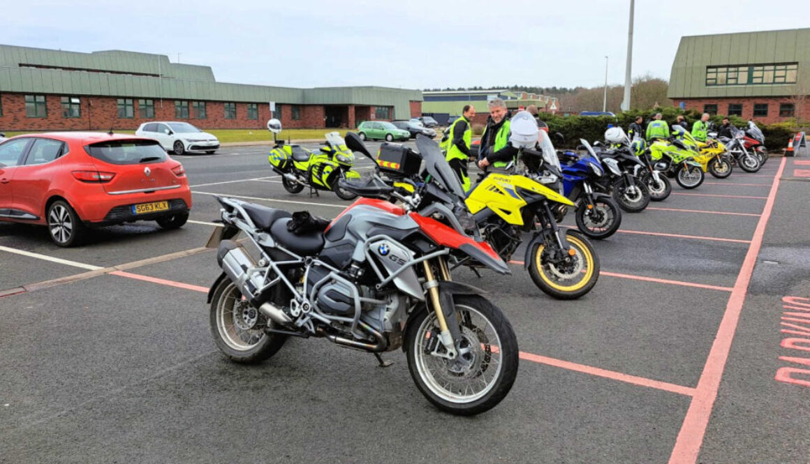 Andy Brearley attended BikeSafe Staffordshire March 2023