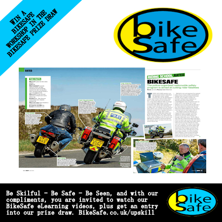 Win a BikeSafe workshop in our prize draw