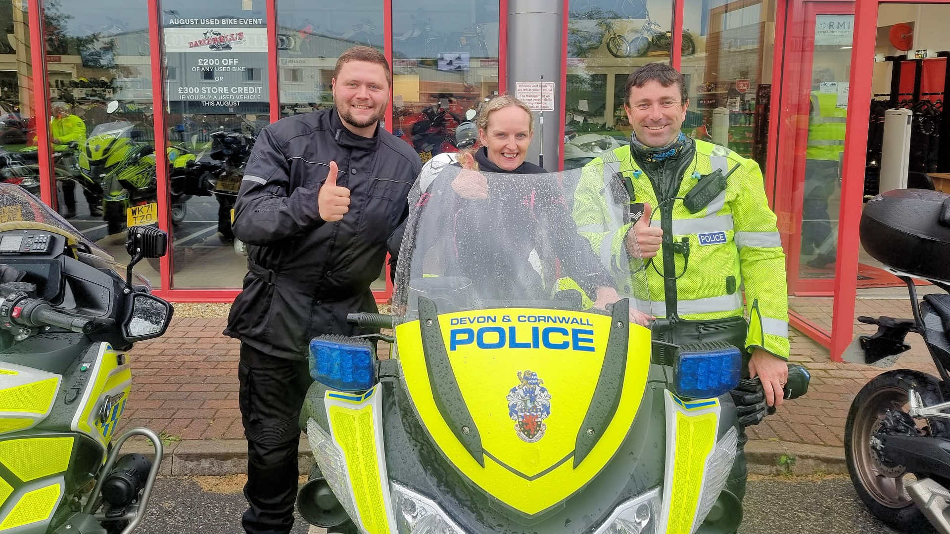 BikeSafe workshop with Devon & Cornwall Police