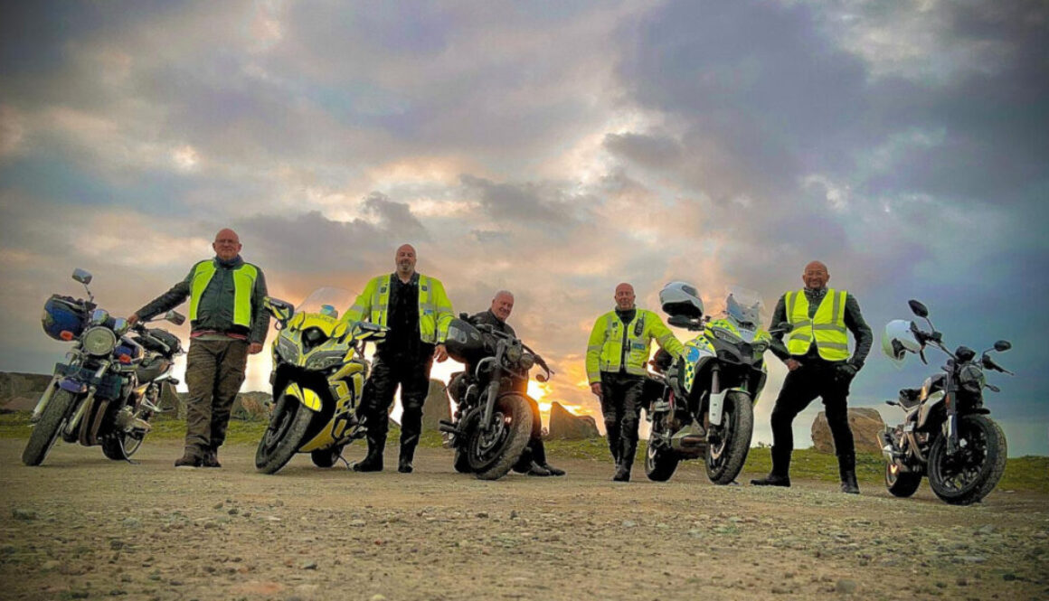 VIP BikeSafe workshop with Fuzz Townshend and Northamptonshire Police BikeSafe team