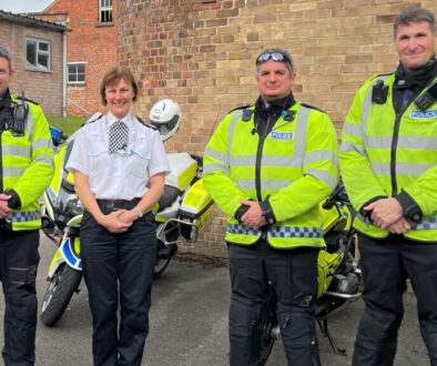 BikeSafe North Yorkshire VIP Guest Chief Constable Lisa Winward