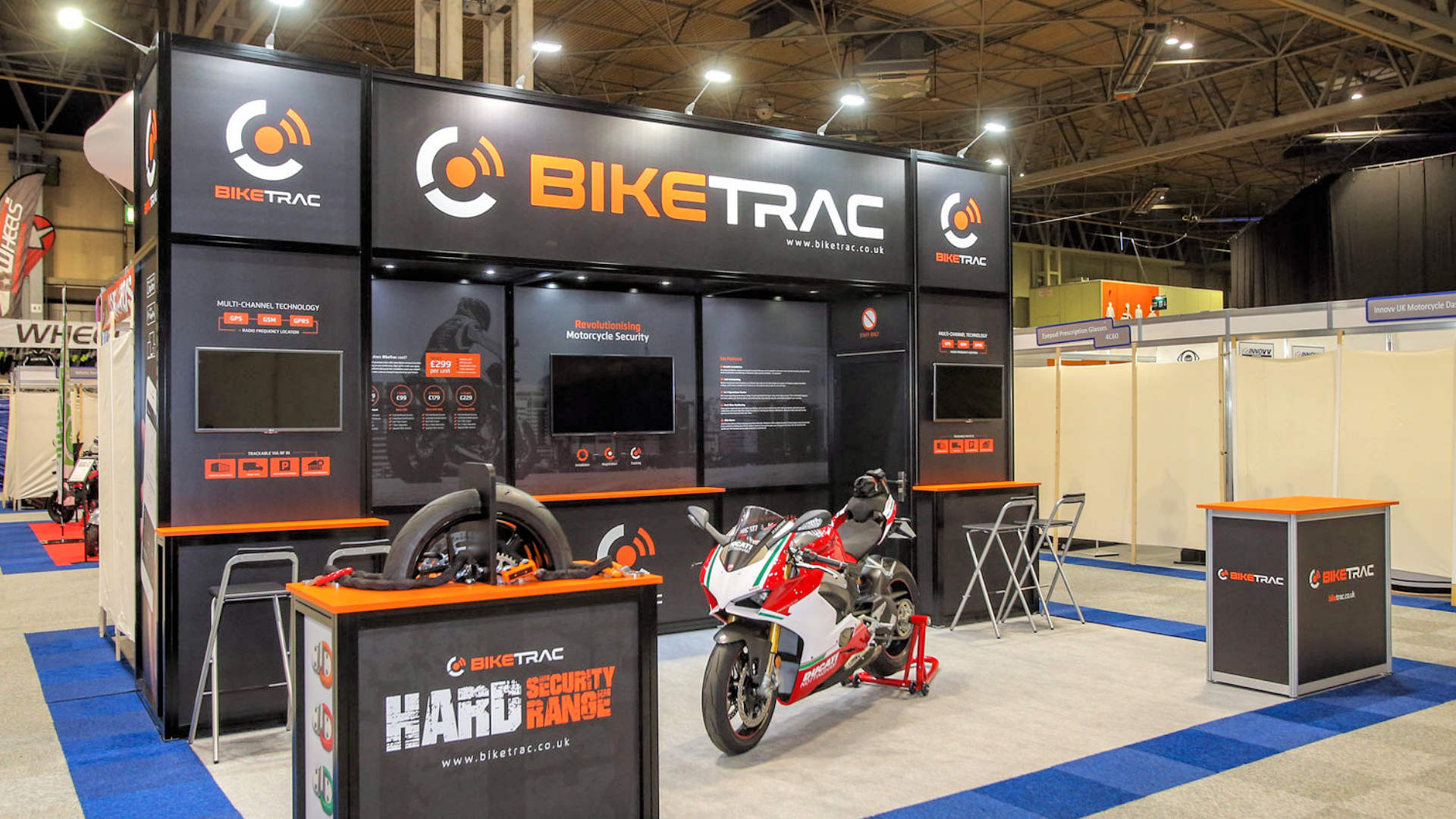 BikeTrac motorcycle security and tracking
