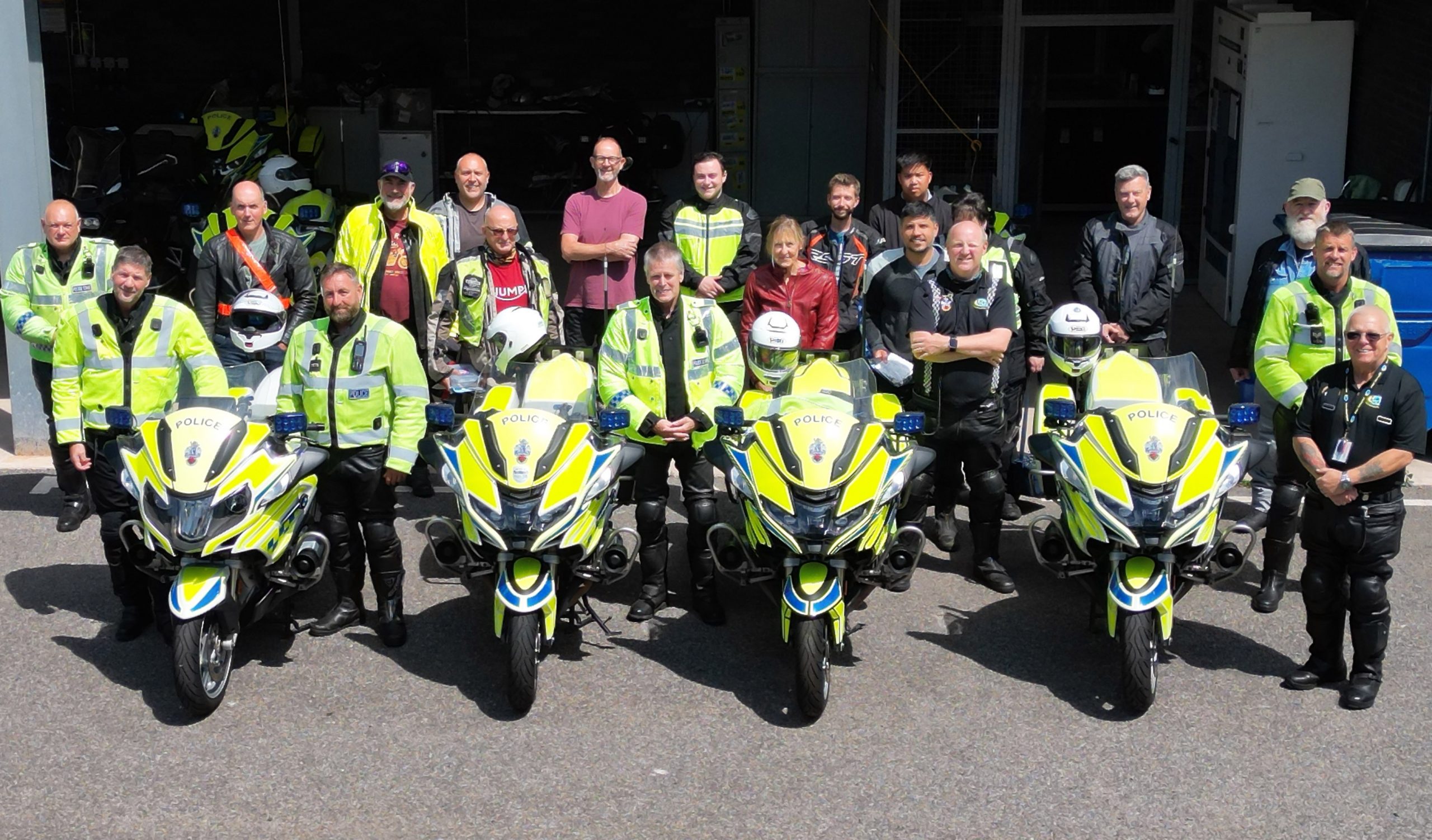 Devon Cornwall Police motorcycles