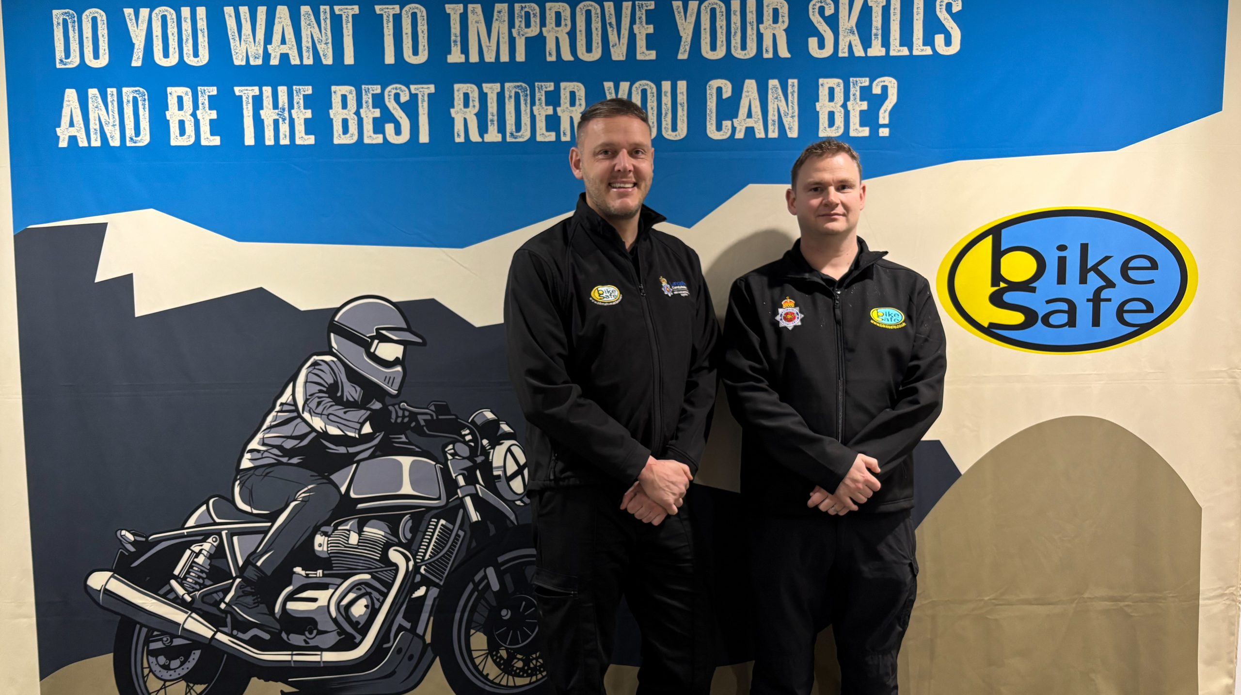 Sgt Finn Quainton Lancashire BikeSafe Coordinator